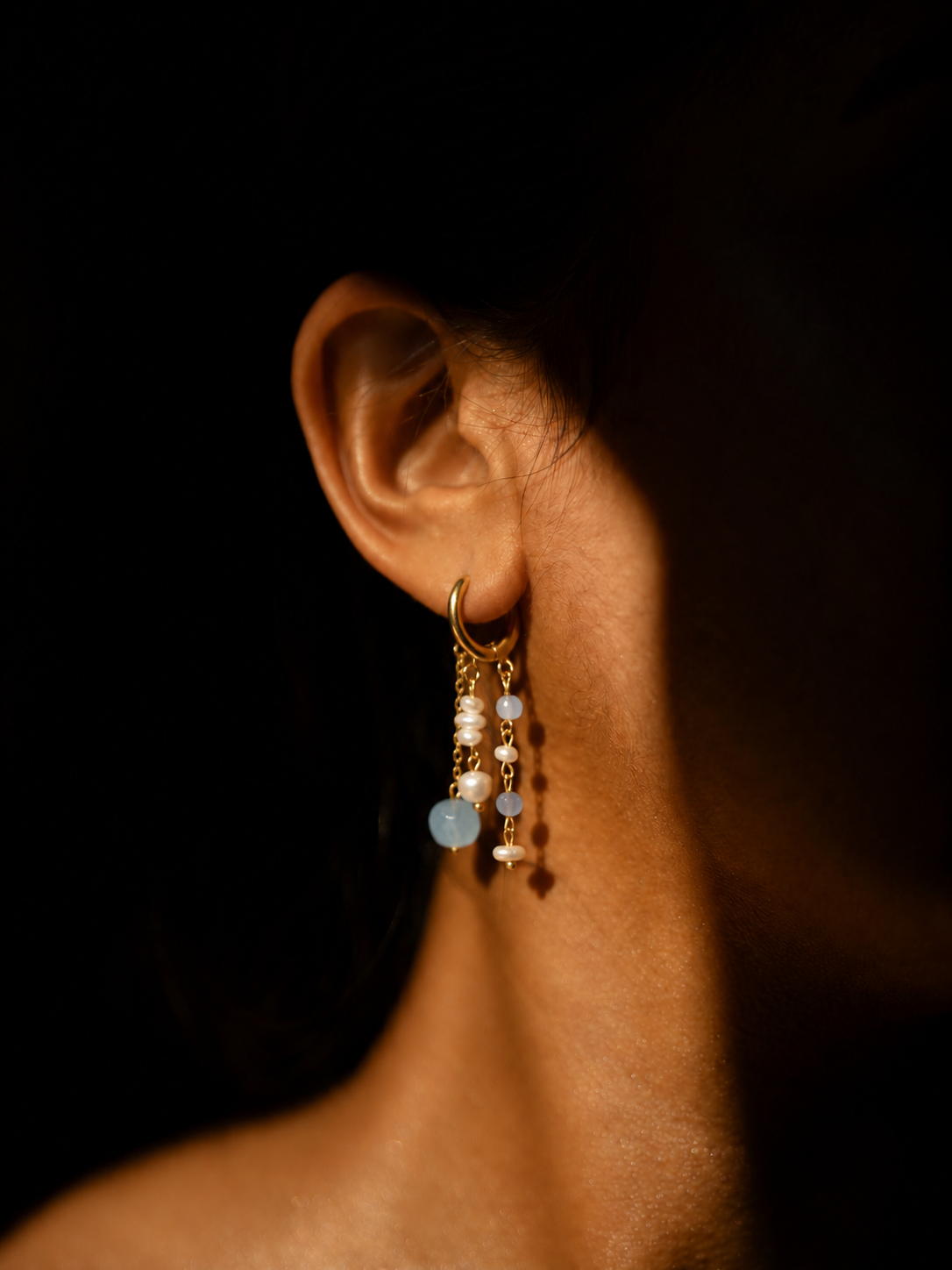 sky earrings