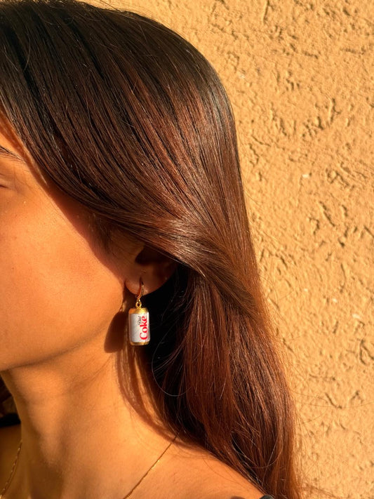 Diet Coke Earrings