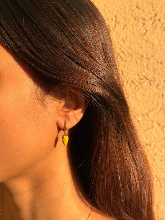 Mango Bite Earrings