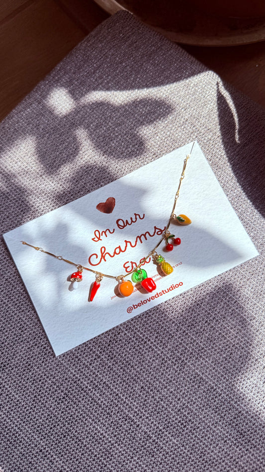 Fruit Punch Charm Necklace