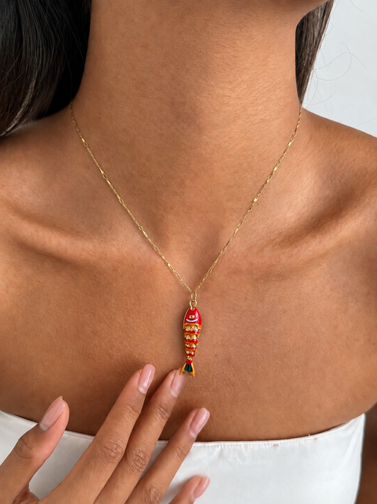 fin necklace