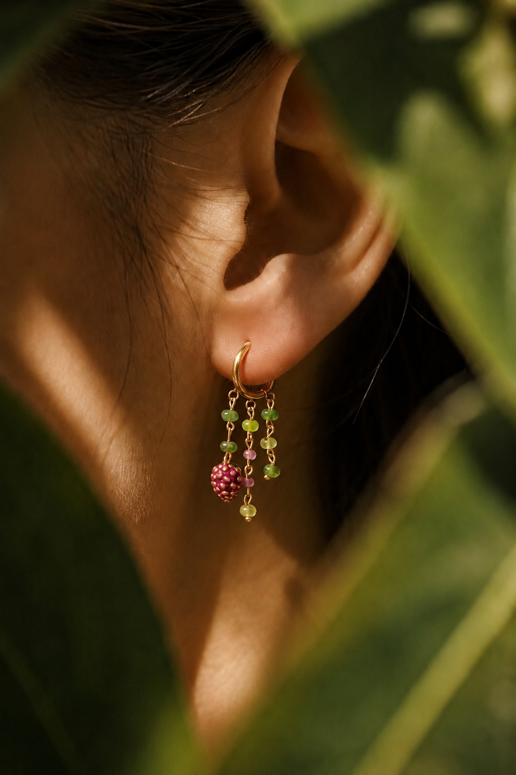 jamun pie earrings